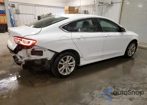 2015 Chrysler 200 Limited from USA, damaged, VIN 1C3CCCAB3FN623960